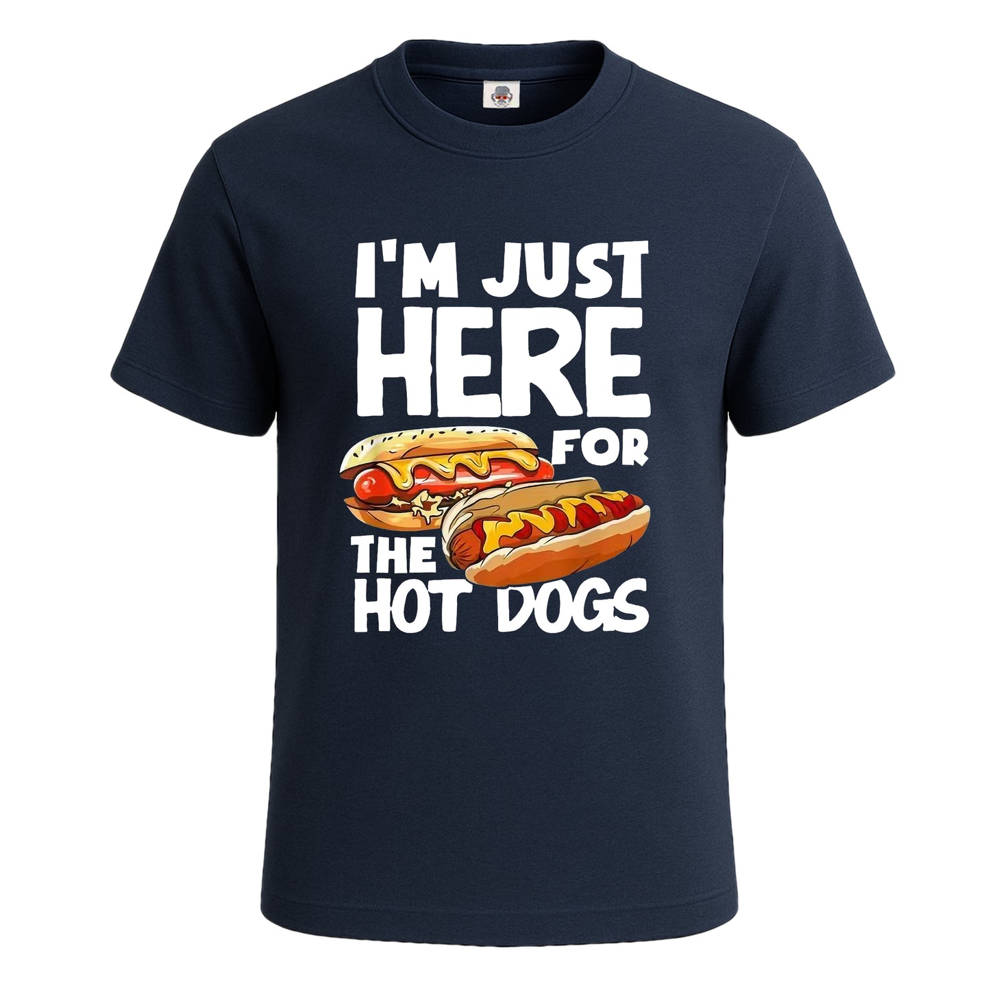 I'm Just Here For | T-Shirt For Men's NAVY T-SHIRT I'm Just Here For | T-Shirt For Men's