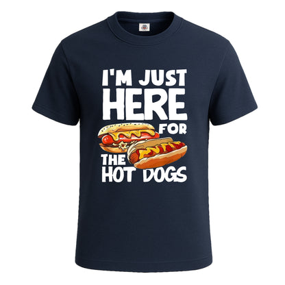 I'm Just Here For | T-Shirt For Men's NAVY T-SHIRT I'm Just Here For | T-Shirt For Men's