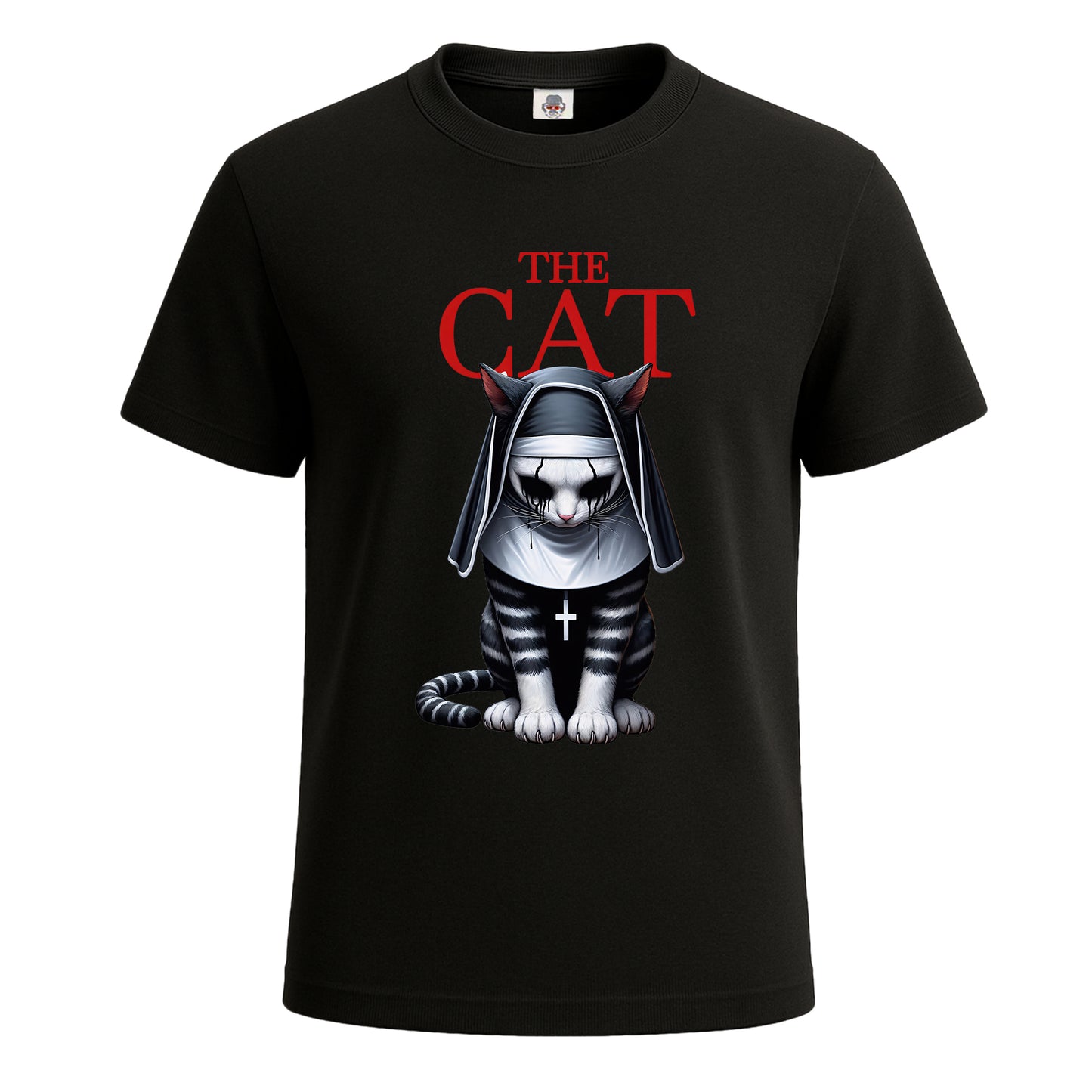 The Cat Nun Humor | T-Shirt For Men's The Cat Nun Humor | T-Shirt For Men's
