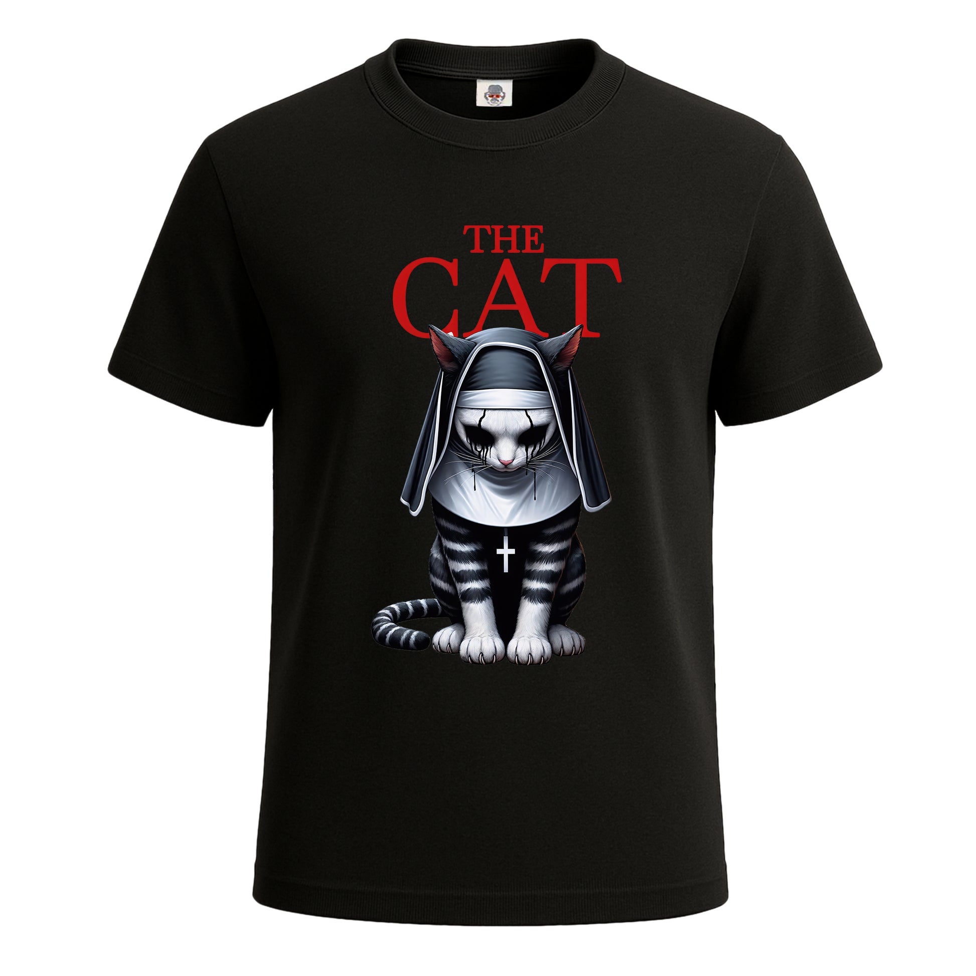 The Cat Nun Humor | T-Shirt For Men's The Cat Nun Humor | T-Shirt For Men's