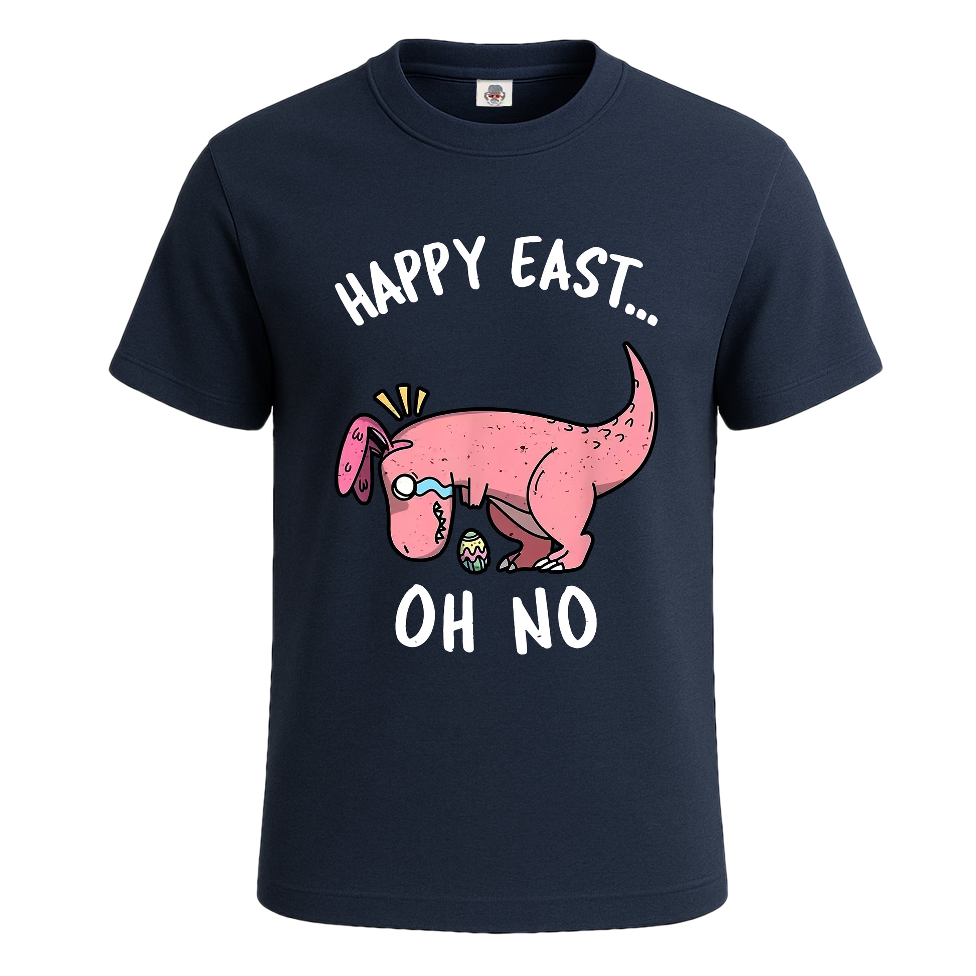 Happy East Oh No | T-Shirt For Men's NAVY T-SHIRT Happy East Oh No | T-Shirt For Men's