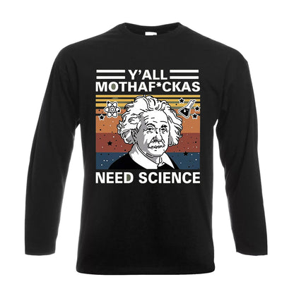Y'ALL MOTHAF_CKAS | Men's Long Sleeve