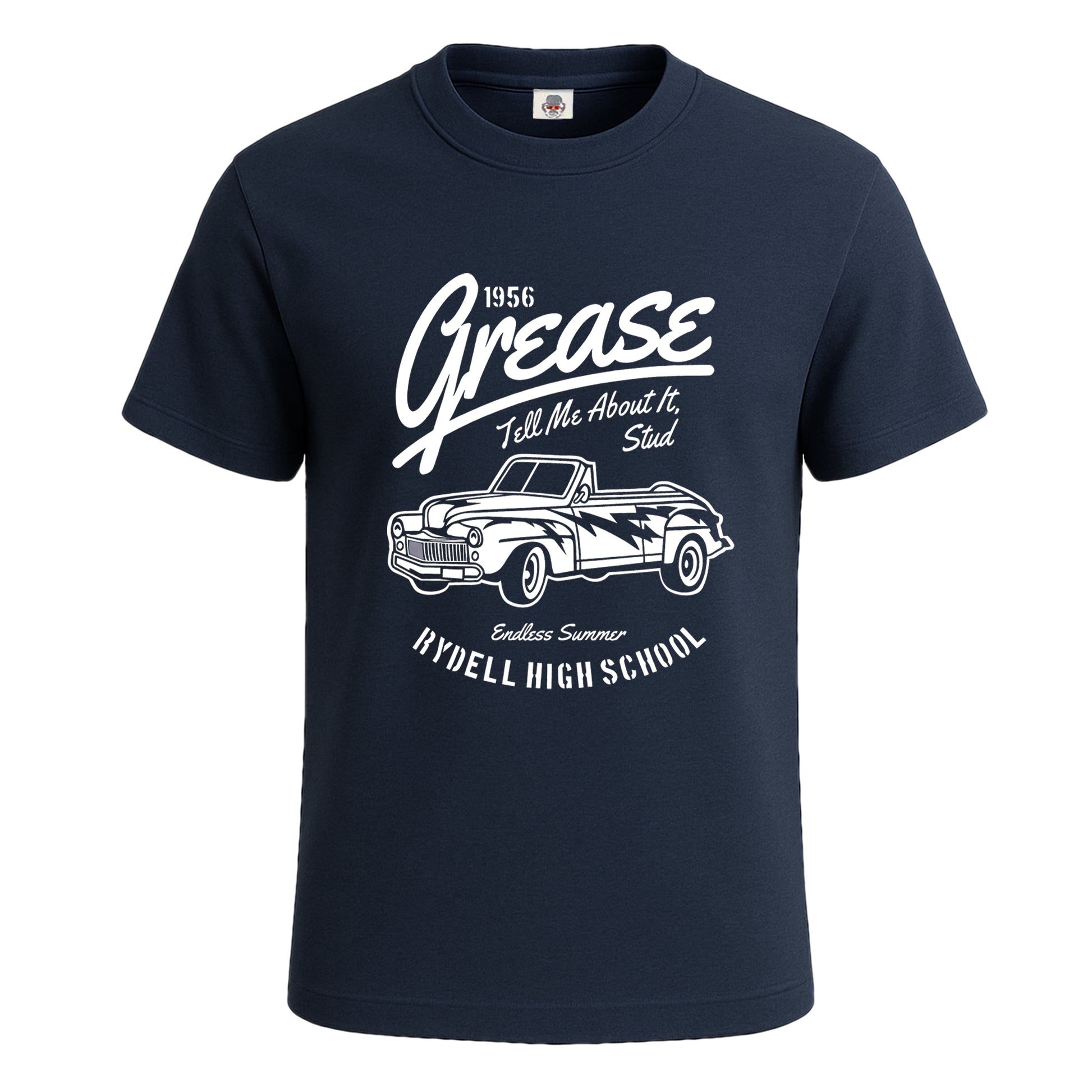 Grease Tell Me About It | T-Shirt For Men's NAVY T-SHIRT Grease Tell Me About It | T-Shirt For Men's