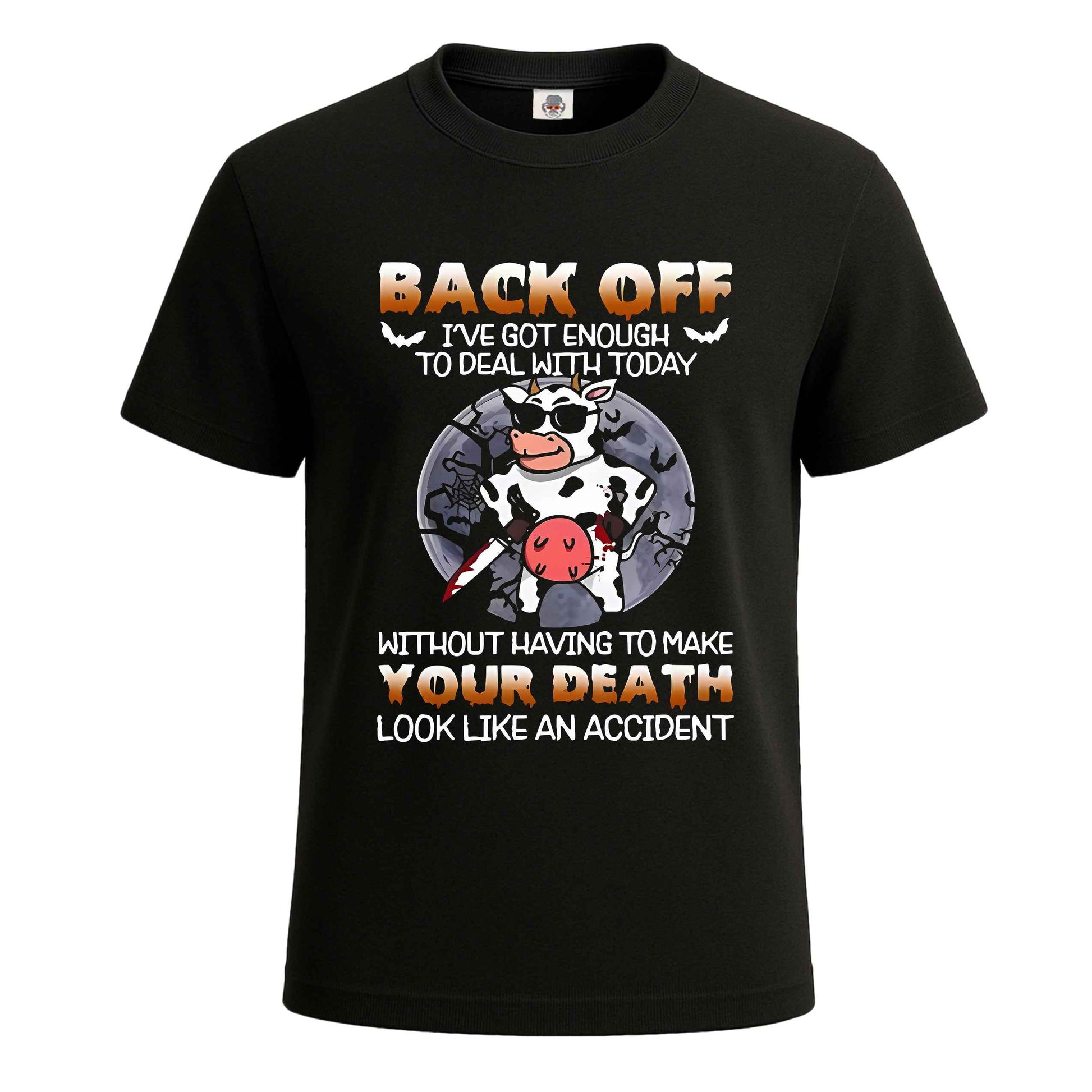 Back Off Funny Angry |T-Shirt For Men's
