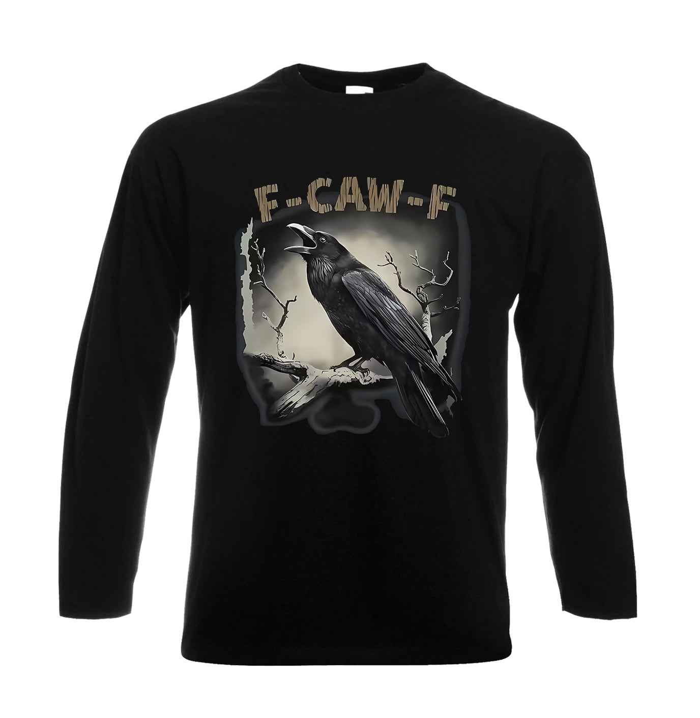 Black Crow F-Caw-F | Men's Long Sleeve