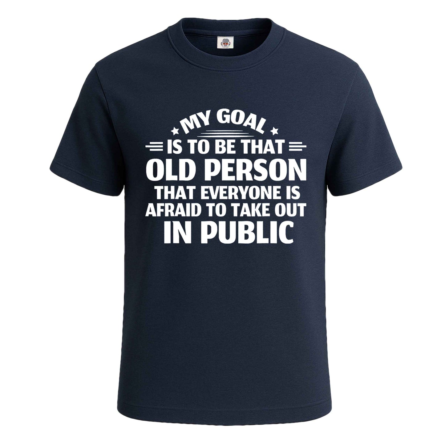 My Goal is To Be That | T-Shirt For Men's NAVY T-SHIRT My Goal is To Be That | T-Shirt For Men's