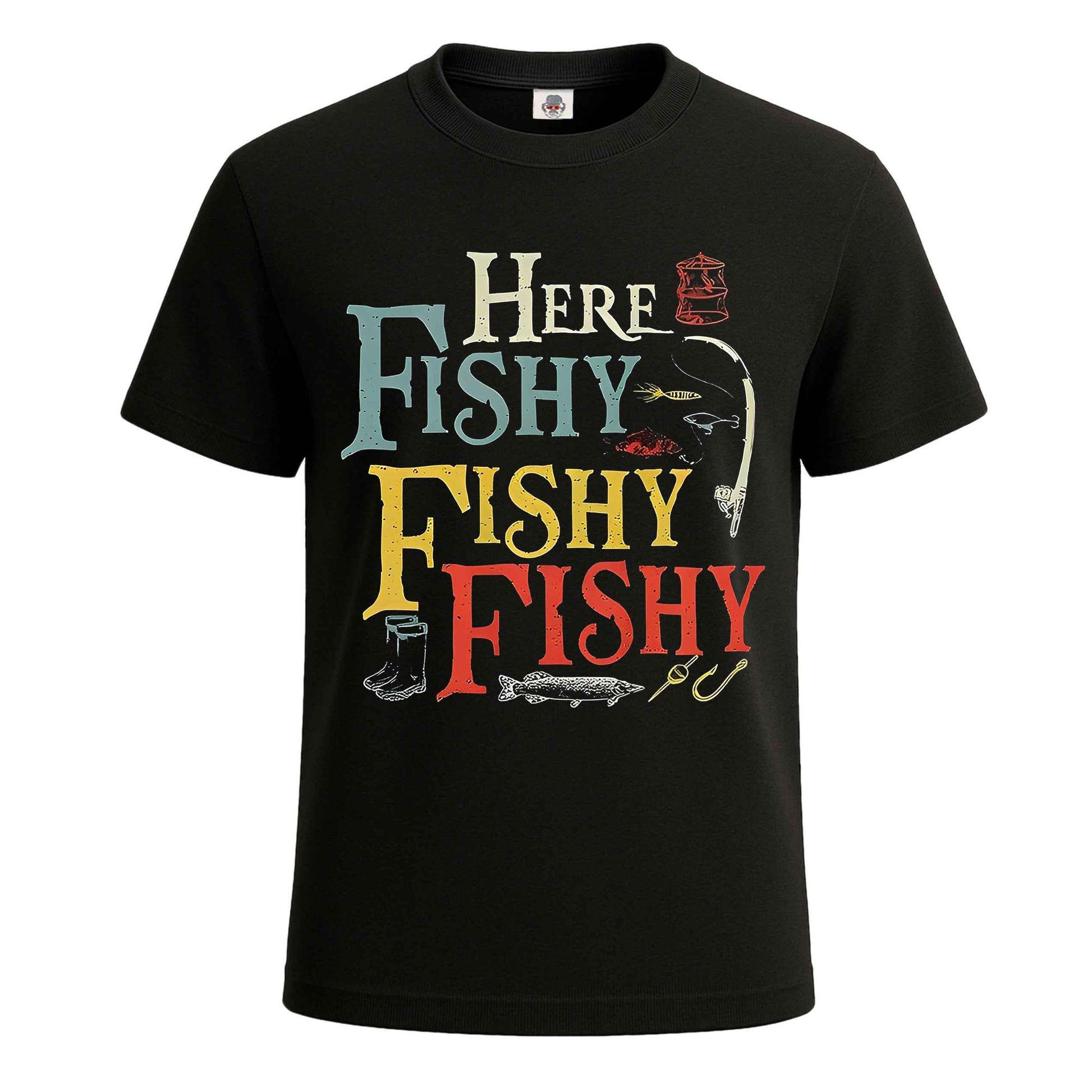 Here Fishy Fishy | T-Shirt For Men's