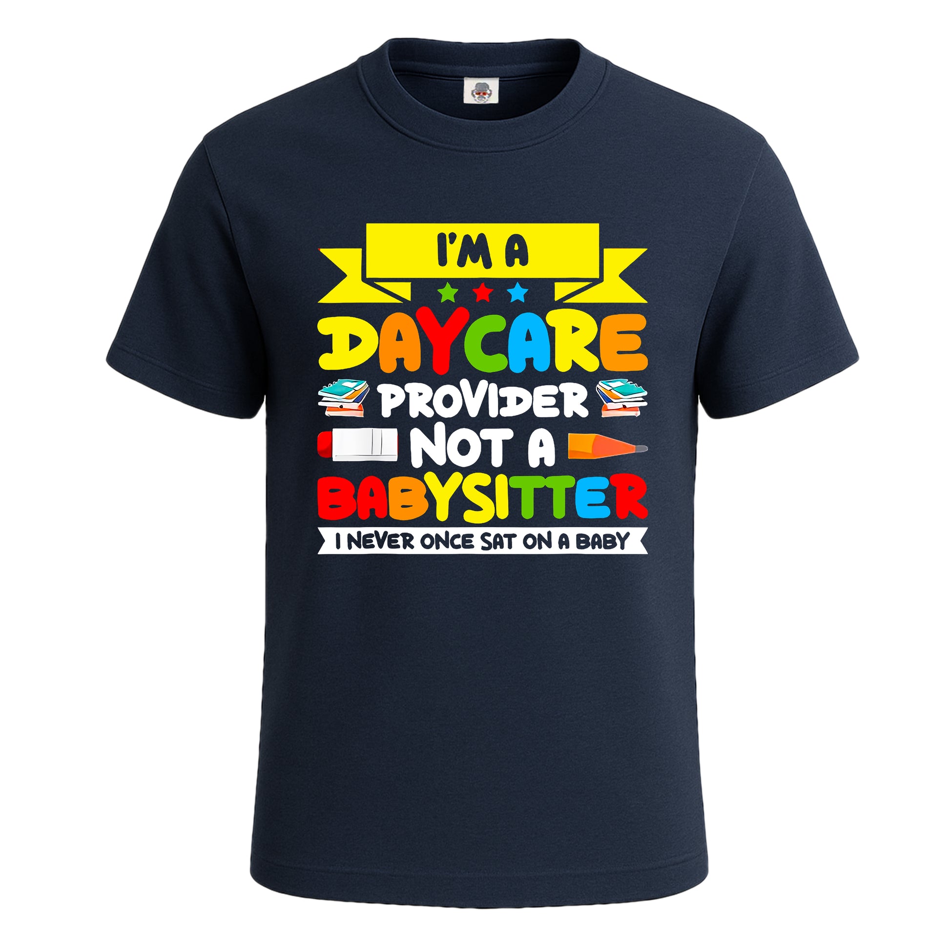 I AM A DAYCARE | T-Shirt For Men's NAVY T-SHIRT I AM A DAYCARE | T-Shirt For Men's