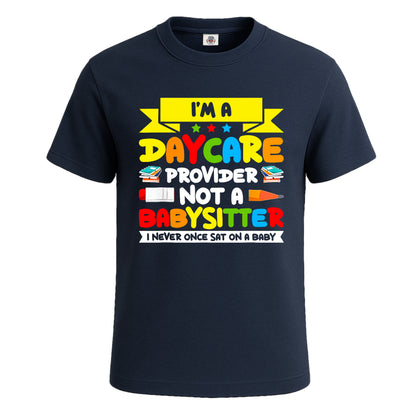 I AM A DAYCARE | T-Shirt For Men's NAVY T-SHIRT I AM A DAYCARE | T-Shirt For Men's