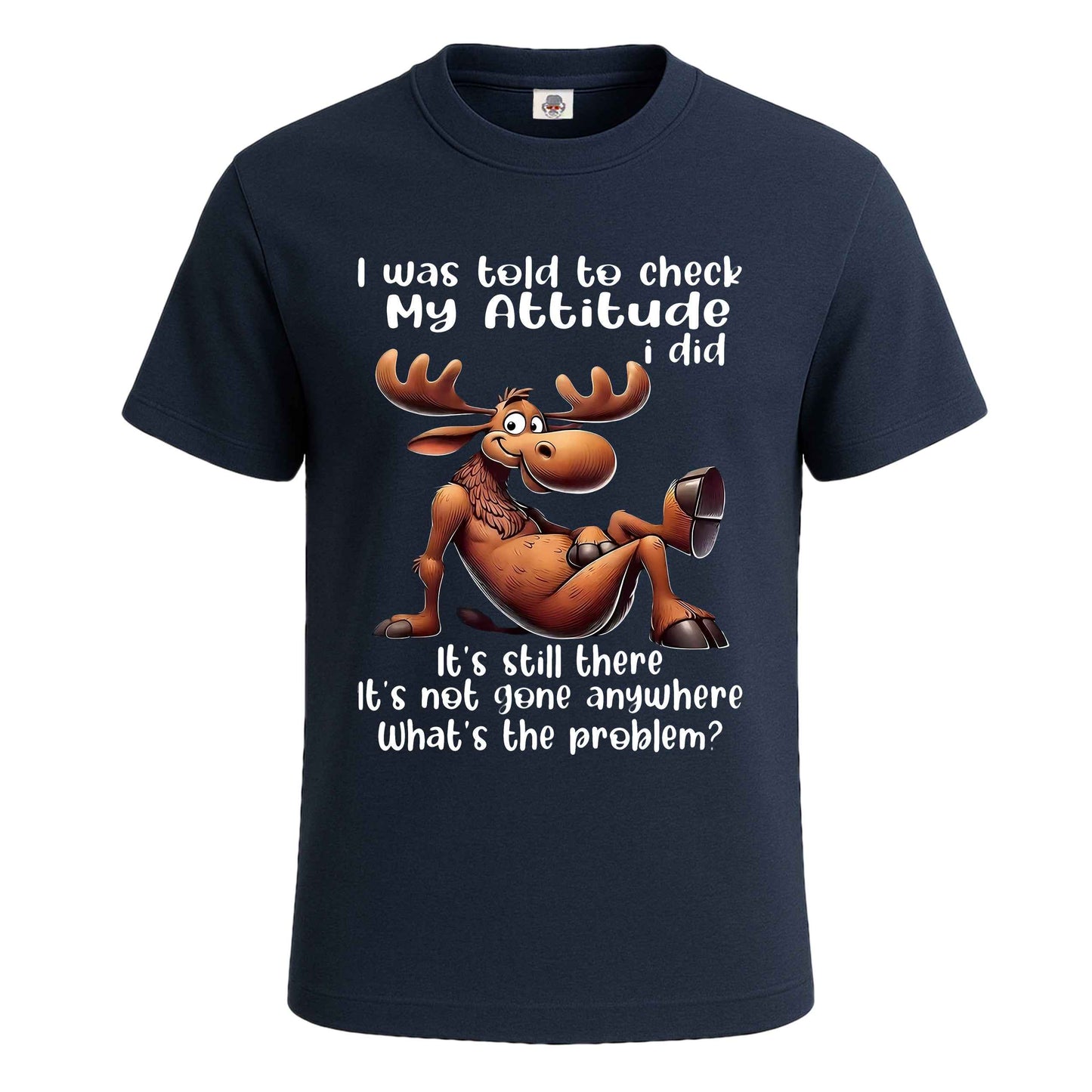 I Was Told to Check | T-Shirt For Men's NAVY T-SHIRT I Was Told to Check | T-Shirt For Men's