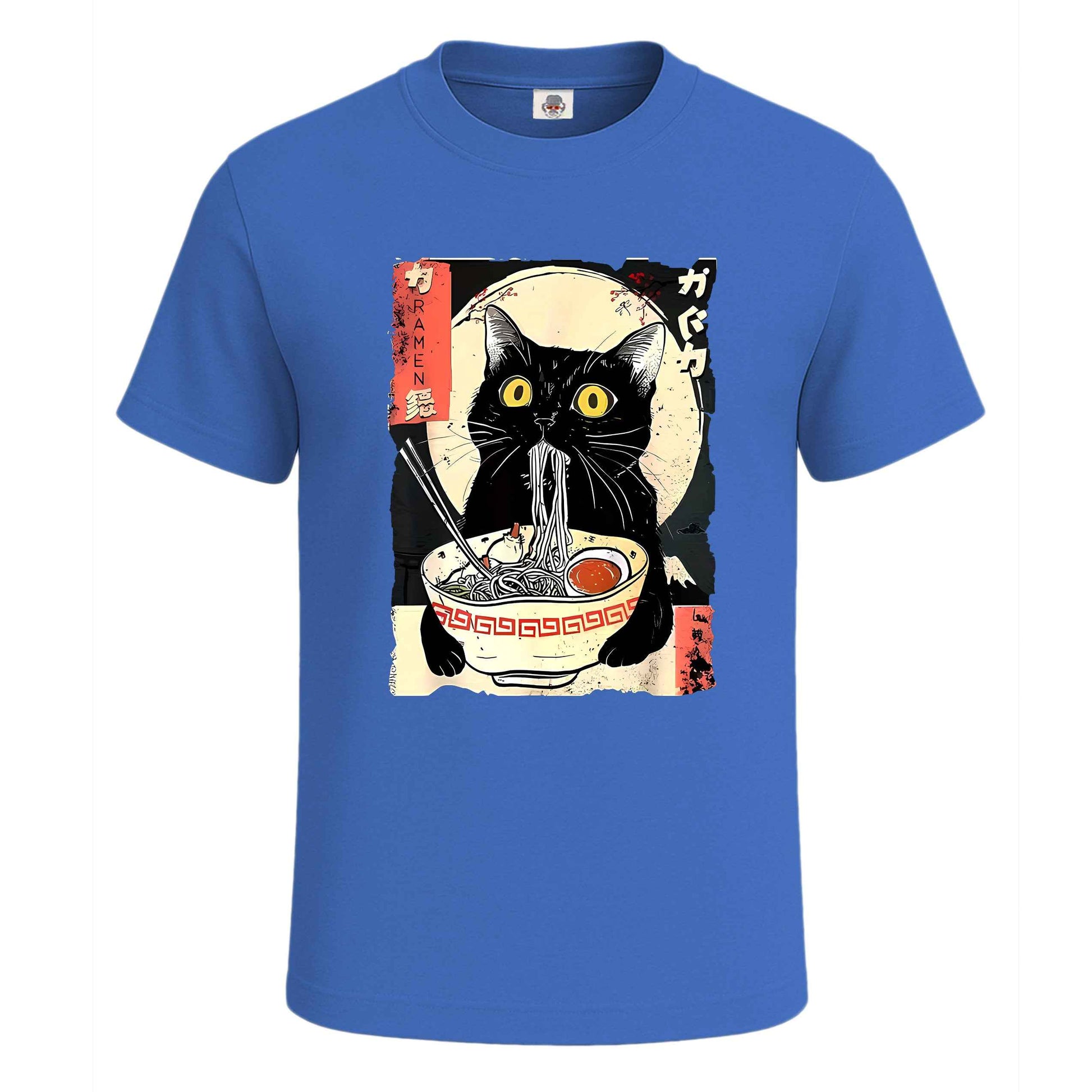 Japanes Cat Eating |T-Shirt For Men's