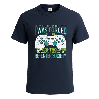 If You Can Read This | T-Shirt For Men's NAVY T-SHIRT If You Can Read This | T-Shirt For Men's