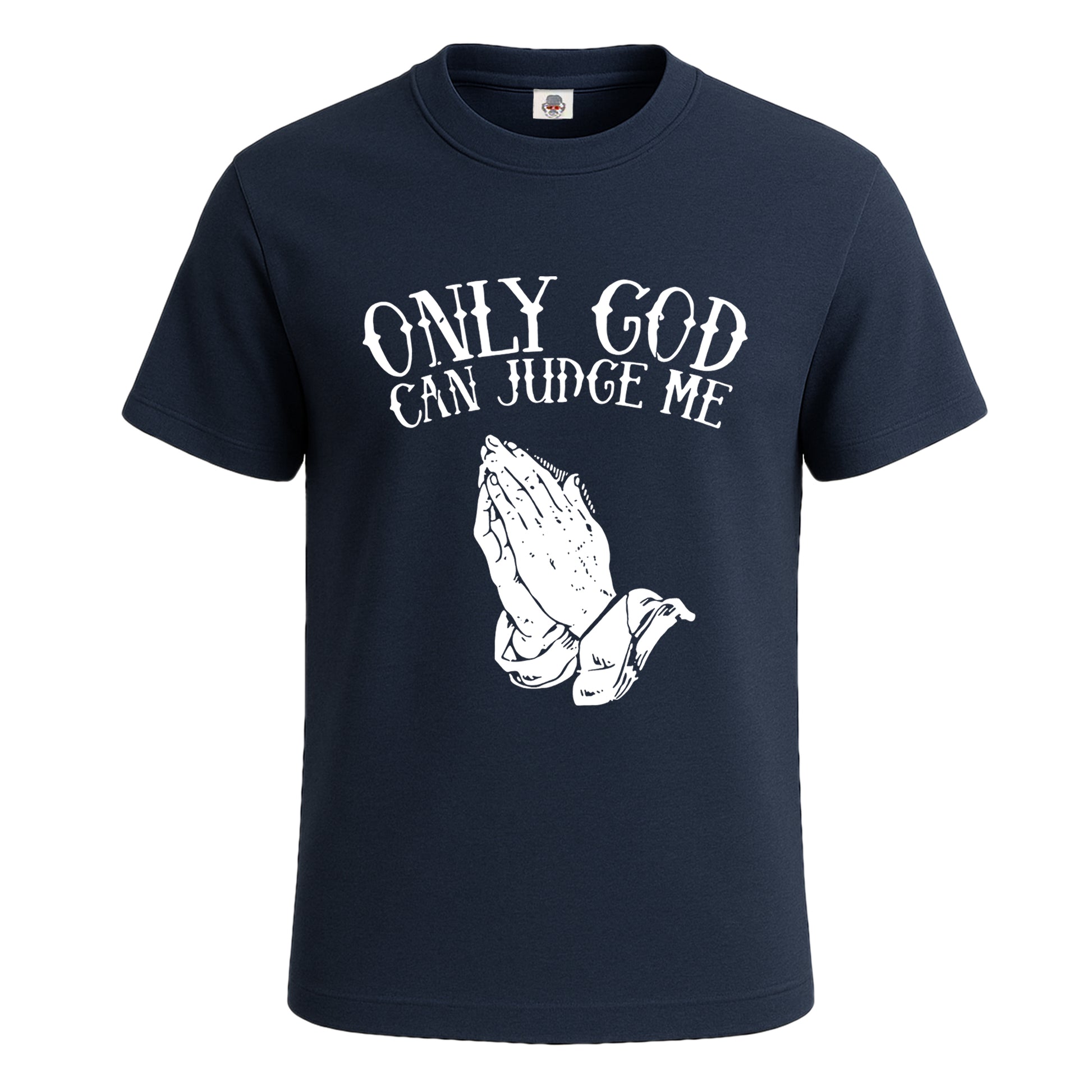 Only God Can Judge Me | T-Shirt For Men's NAVY T-SHIRT Only God Can Judge Me | T-Shirt For Men's