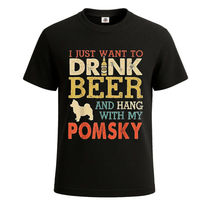 I Just Want To Drink |T-Shirt For Men's