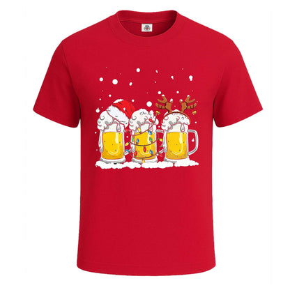Beer Christmas Mug |T-Shirt For Men's