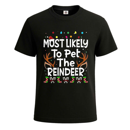 Most Likely To Pet |T-Shirt For Men's