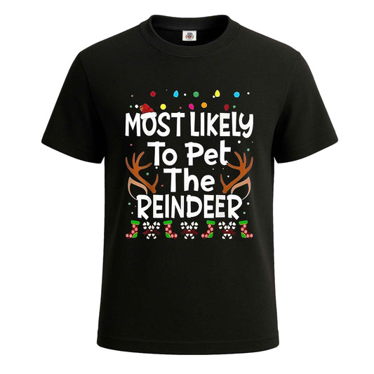 Most Likely To Pet |T-Shirt For Men's