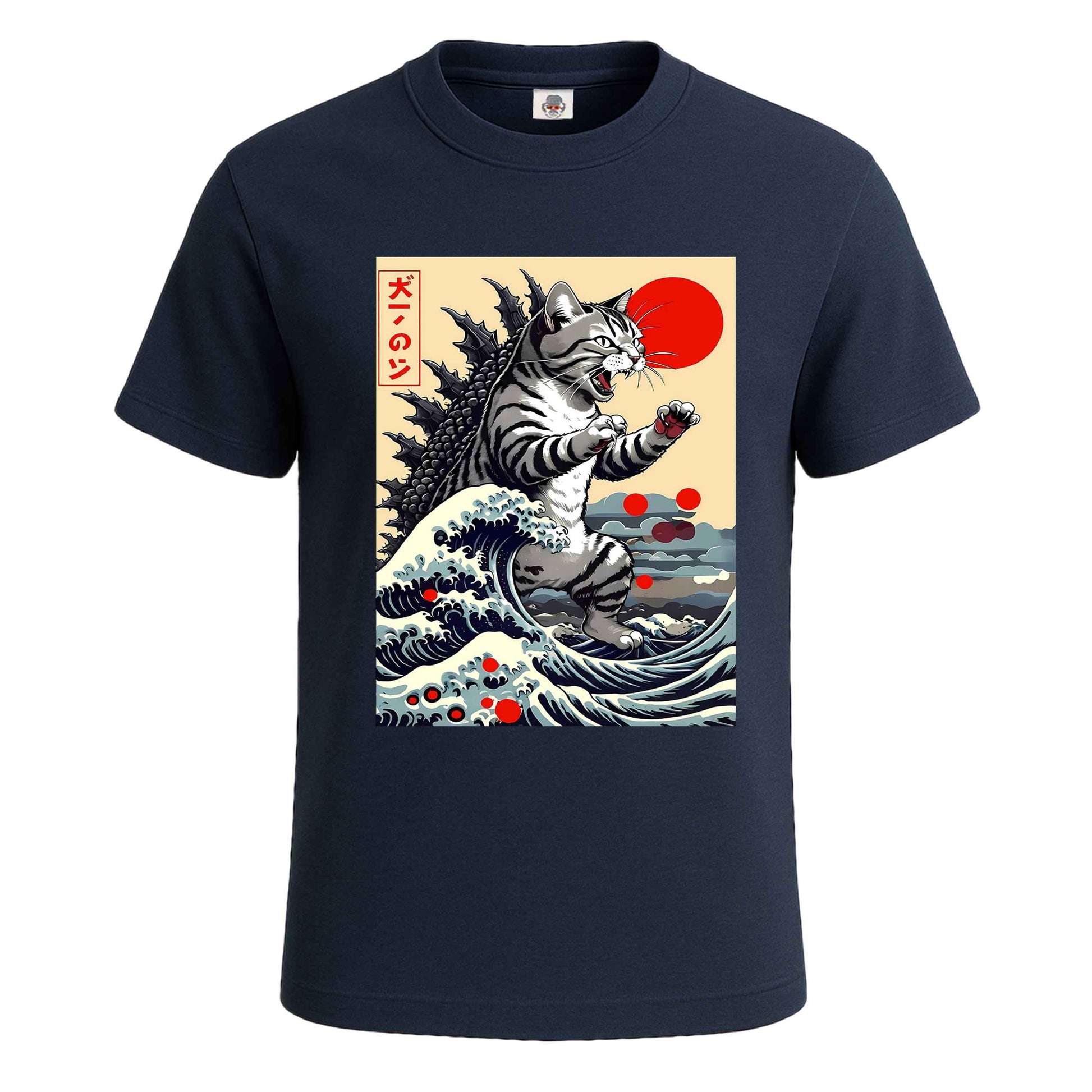 Catzilla Cat Japanese |T-Shirt For Men's