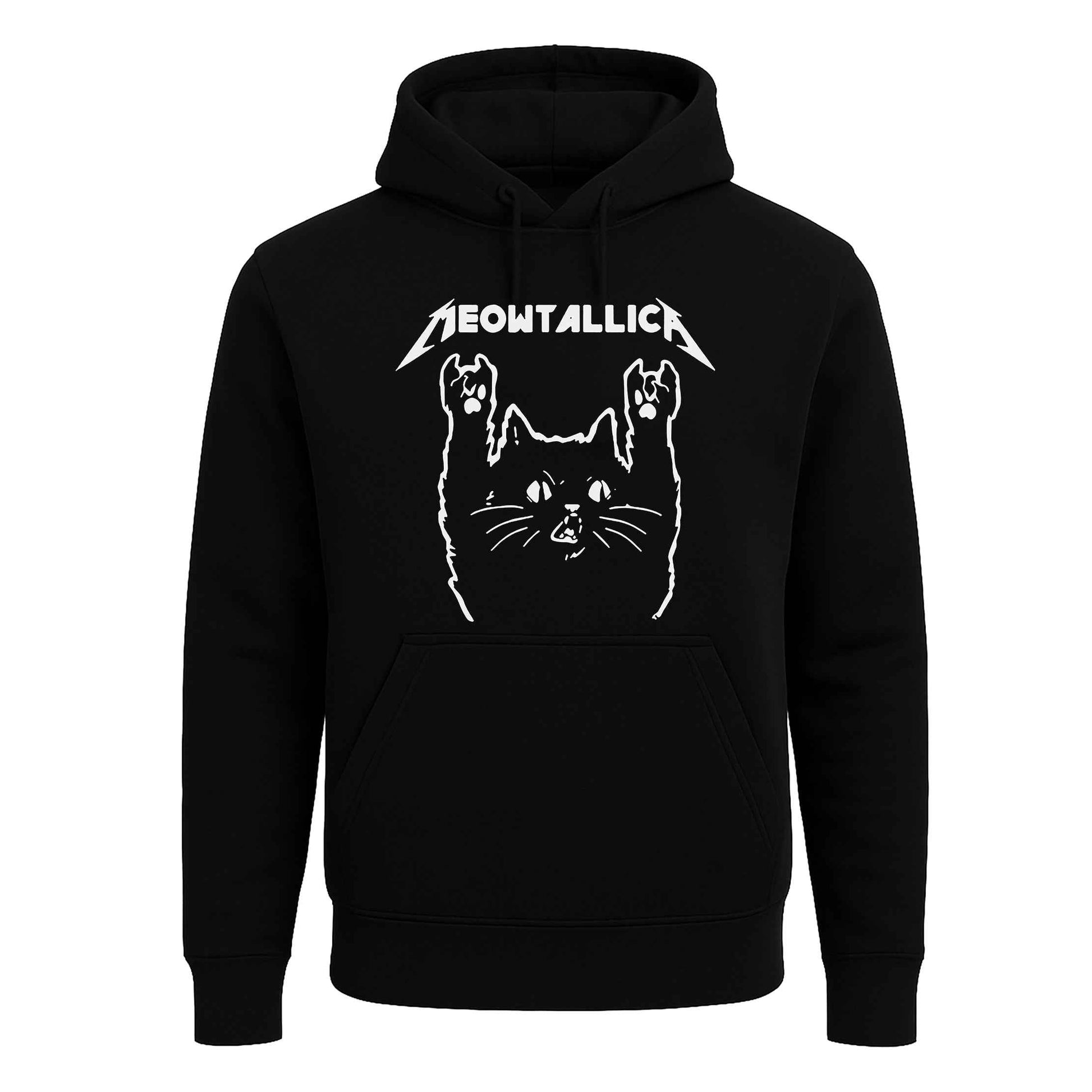 Meowtallica Rock Cat | Hoody For Men's Meowtallica Rock Cat | Hoody For Men's
