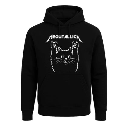 Meowtallica Rock Cat | Hoody For Men's Meowtallica Rock Cat | Hoody For Men's
