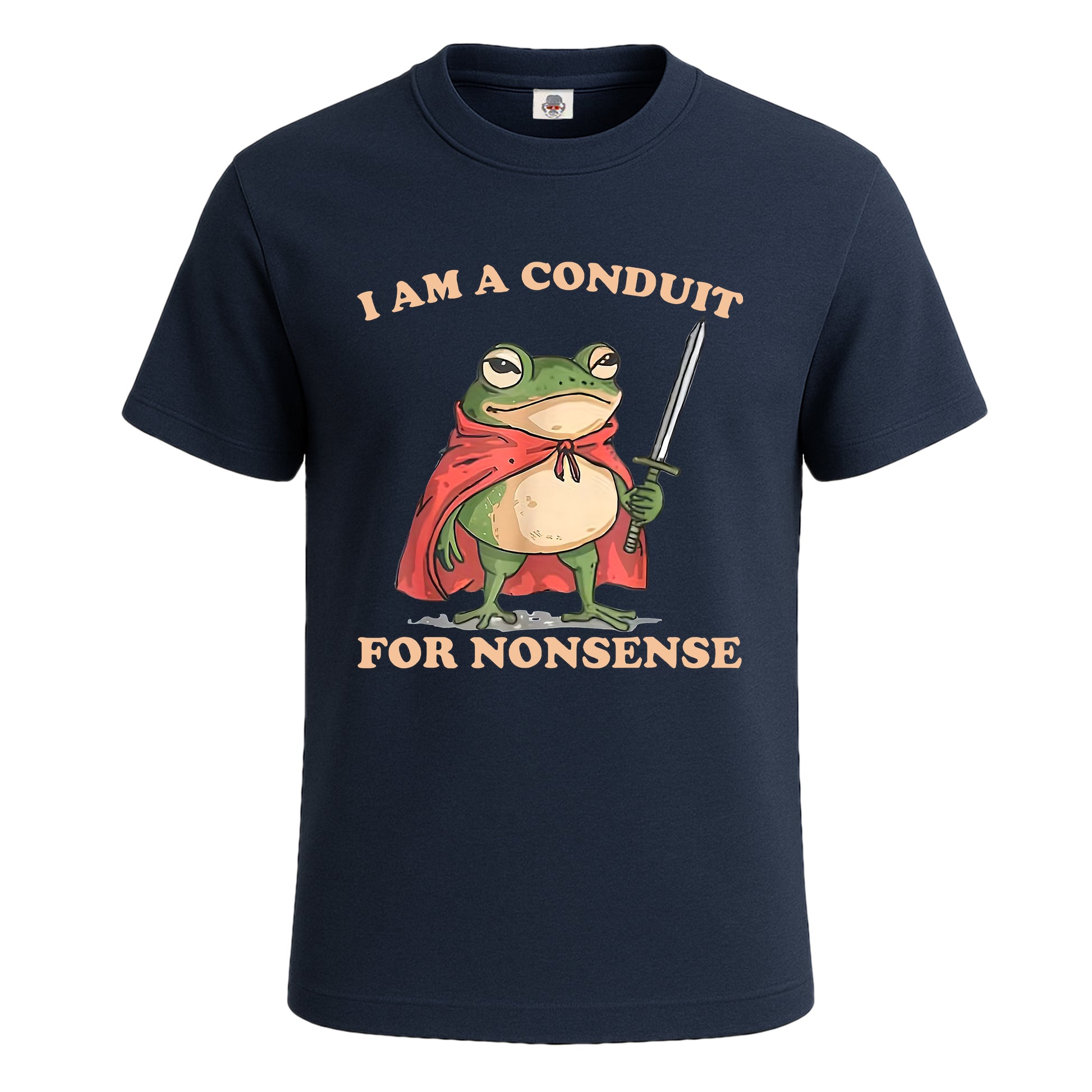 I Am A Conduit For | T-Shirt For Men's NAVY T-SHIRT I Am A Conduit For | T-Shirt For Men's