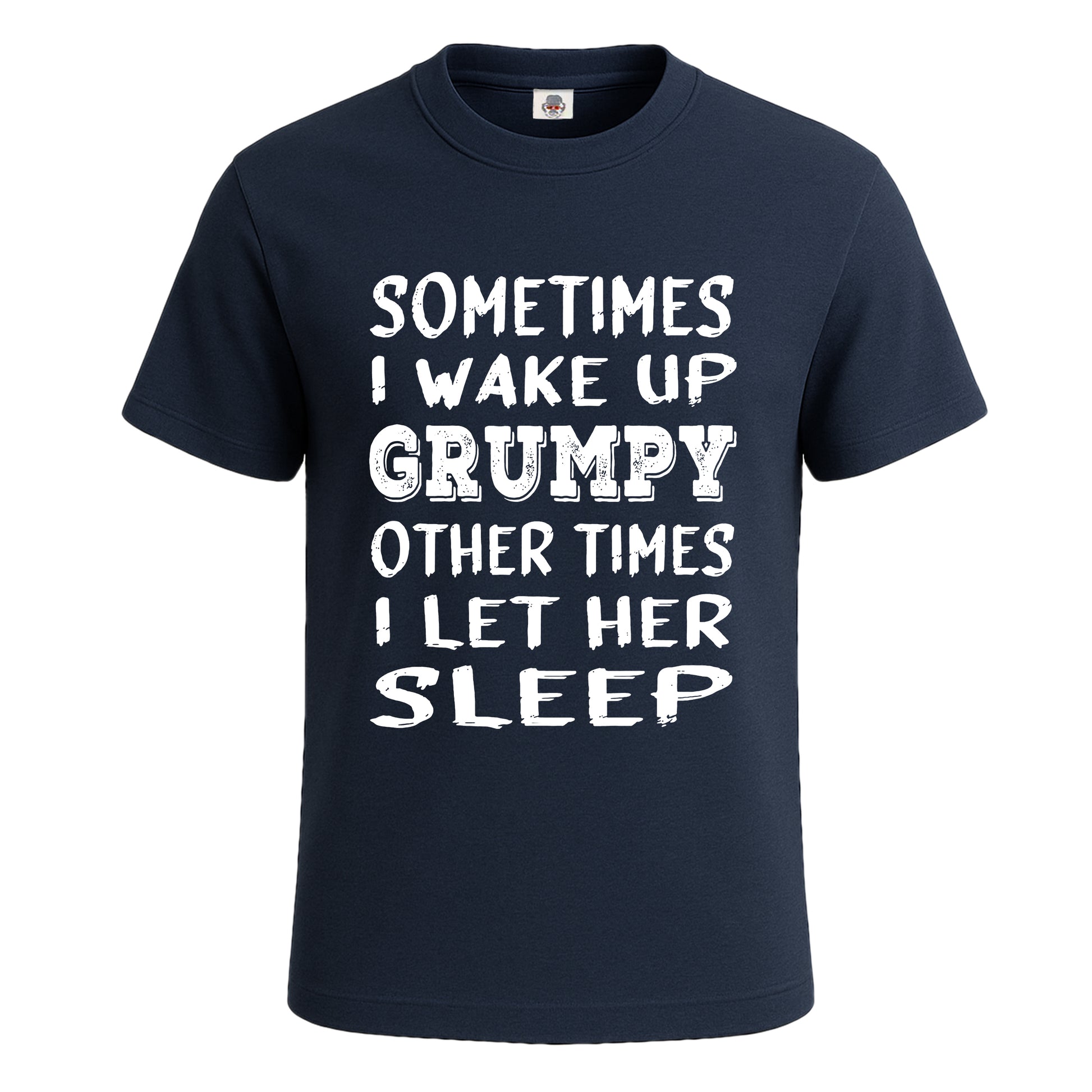 Sometimes I wake Up | T-Shirt For Men's NAVY T-SHIRT Sometimes I wake Up | T-Shirt For Men's