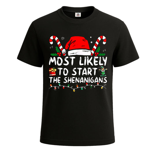 Most Likely To Start |T-Shirt For Men's