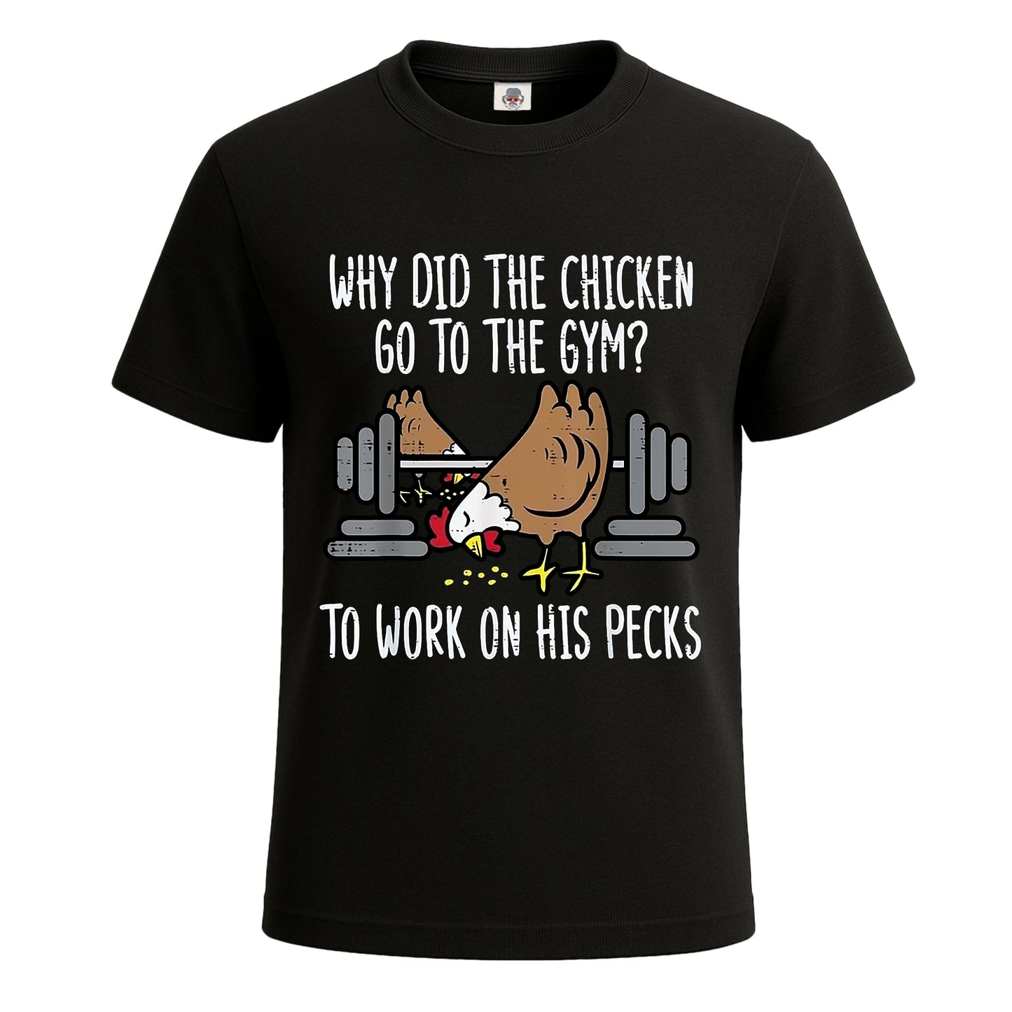 Why Did The Chicken | T-Shirt For Men's
