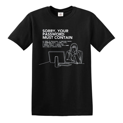 Sorry, Your Password | MEN'S T-SHIRT
