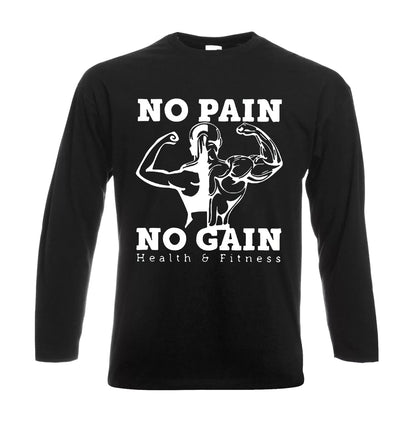 NO PAIN NO | Men's Long Sleeve