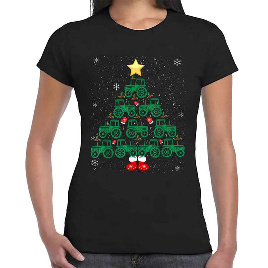 Tractor Christmas | LADIES T-SHIRT