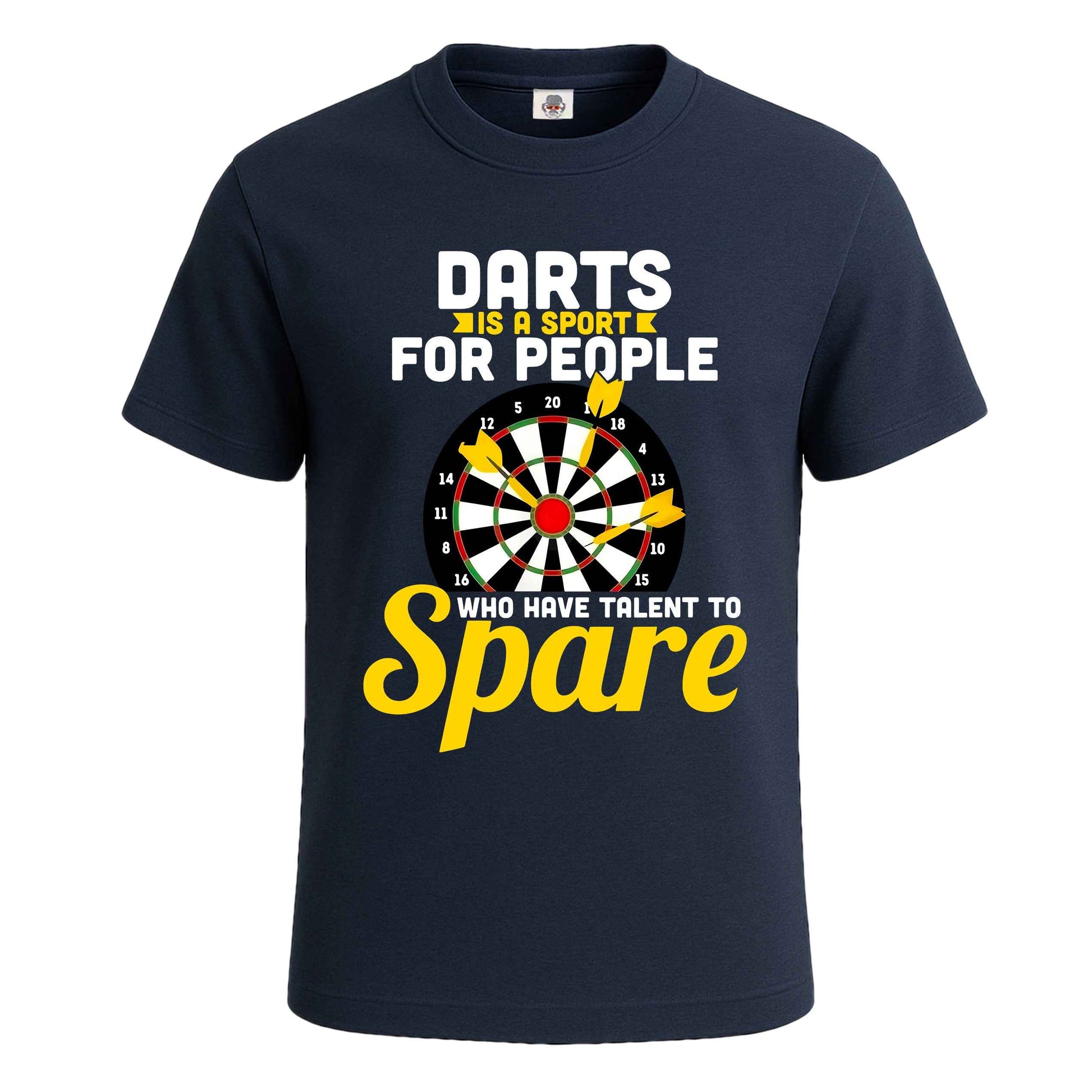 Darts Is A Sport For People | T-Shirt For Men's NAVY T-SHIRT Darts Is A Sport For People | T-Shirt For Men's