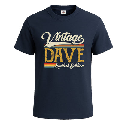 Vintage Dave Limited | T-Shirt For Men's
