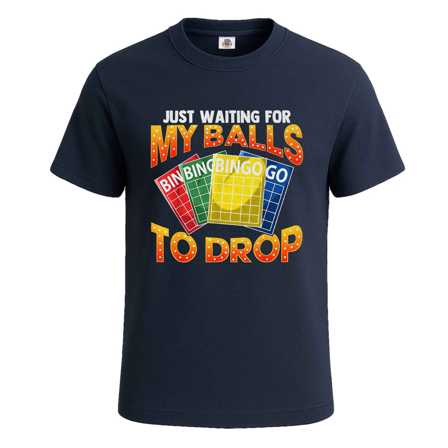 Just Waiting For My Balls | T-Shirt For Men's
