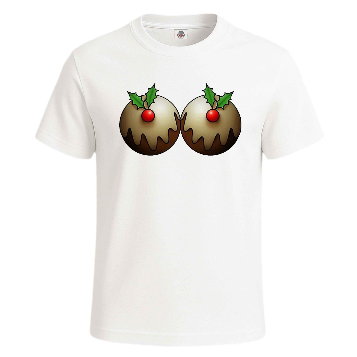 Christmas Pudding Boobs | T-Shirt For Men's