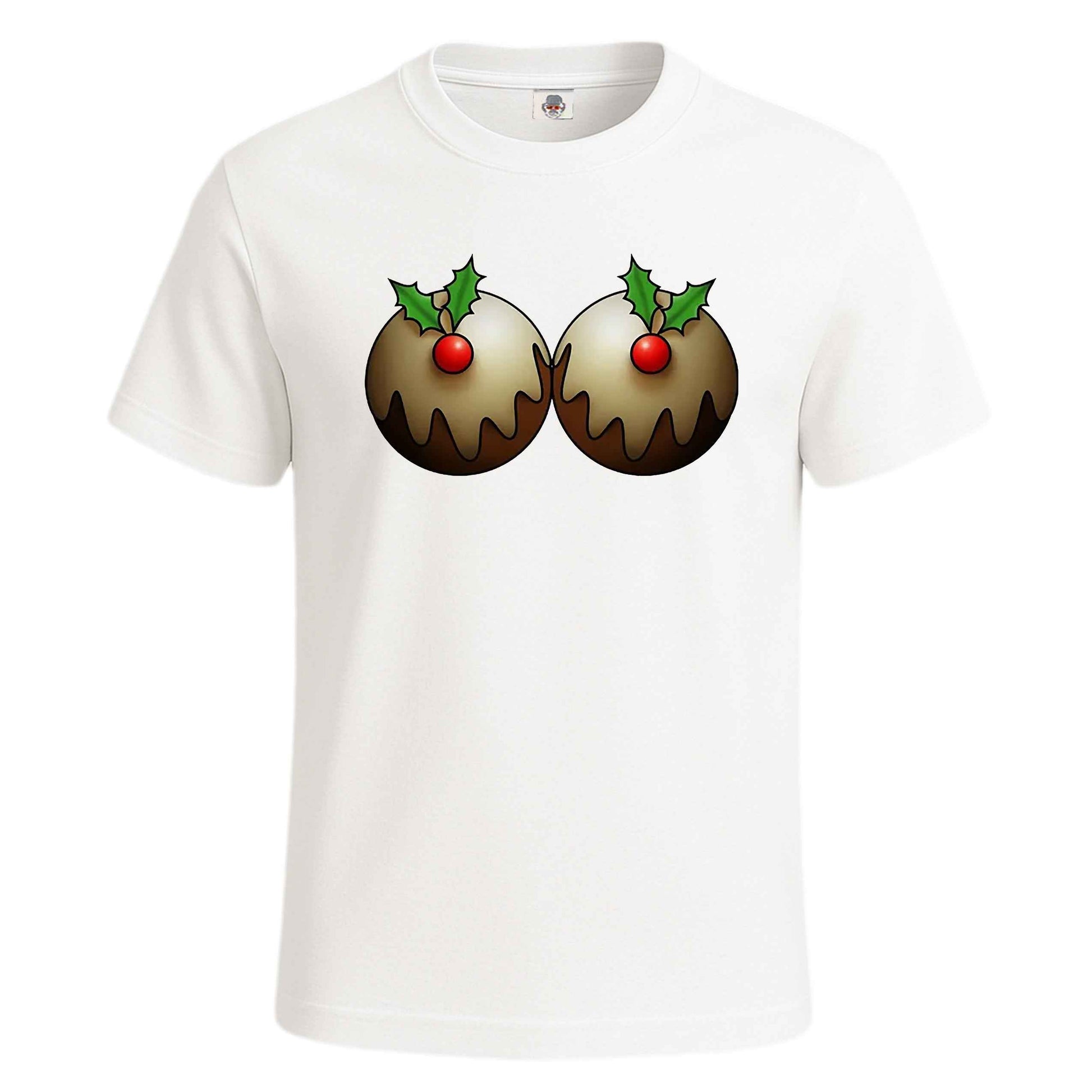 Christmas Pudding Boobs | T-Shirt For Men's