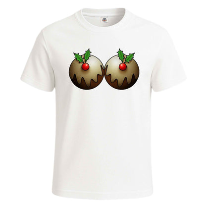 Christmas Pudding Boobs | T-Shirt For Men's
