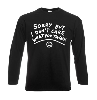 SORRY BUT I DON'T | Men's Long Sleeve