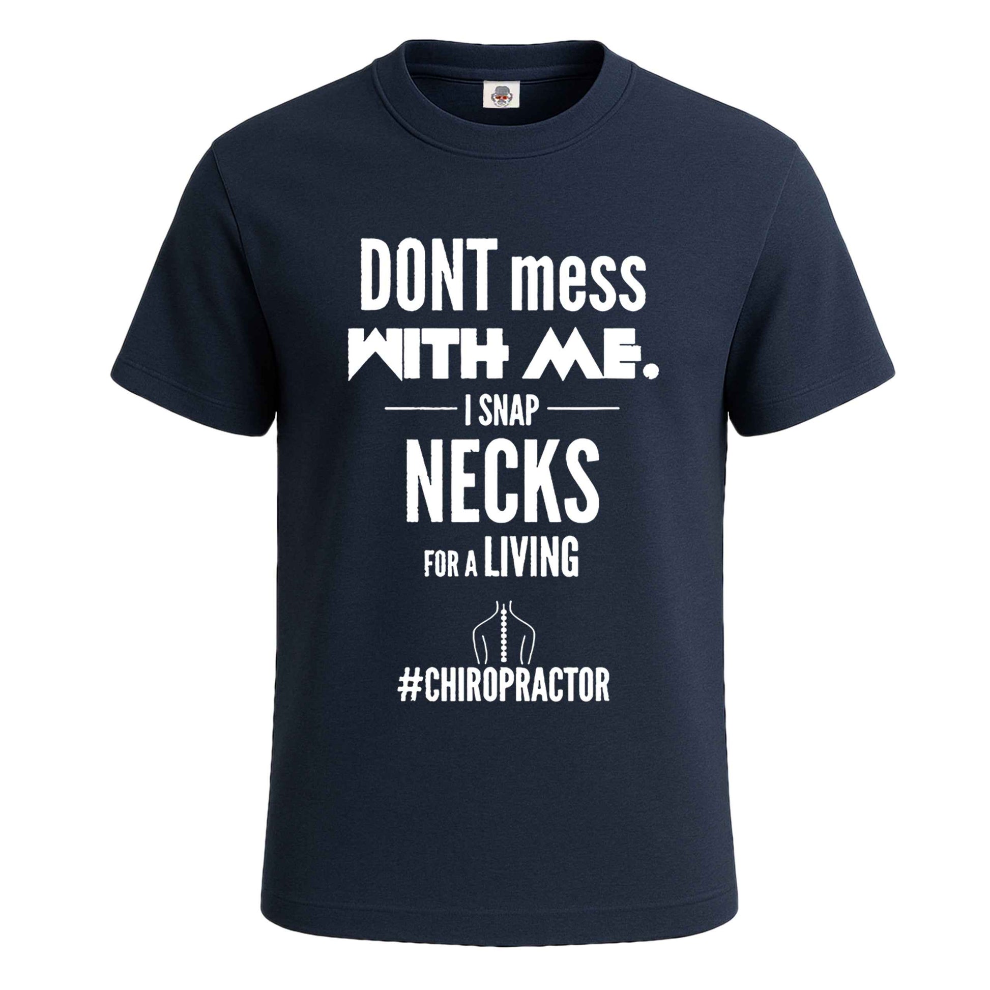 I Snap Necks For | T-Shirt For Men's NAVY T-SHIRT I Snap Necks For | T-Shirt For Men's
