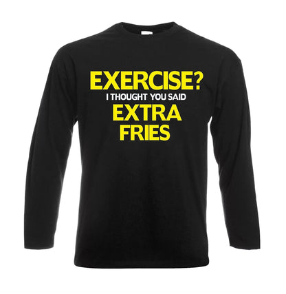 EXERCISE I THOUGH | Men's Long Sleeve