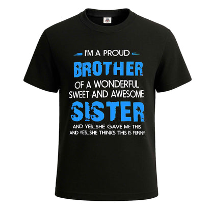 I'M A PROUD BROTHER |T-Shirt For Men's