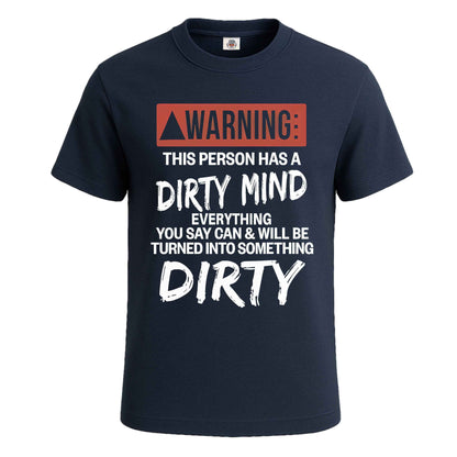Warning This Person |T-Shirt For Men's