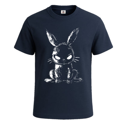 Creepy Rabbit Comics | T-Shirt For Men's NAVY T-SHIRT Creepy Rabbit Comics | T-Shirt For Men's