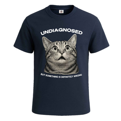 Undiagnosed But Everyone's | T-Shirt For Men's NAVY T-SHIRT Undiagnosed But Everyone's | T-Shirt For Men's