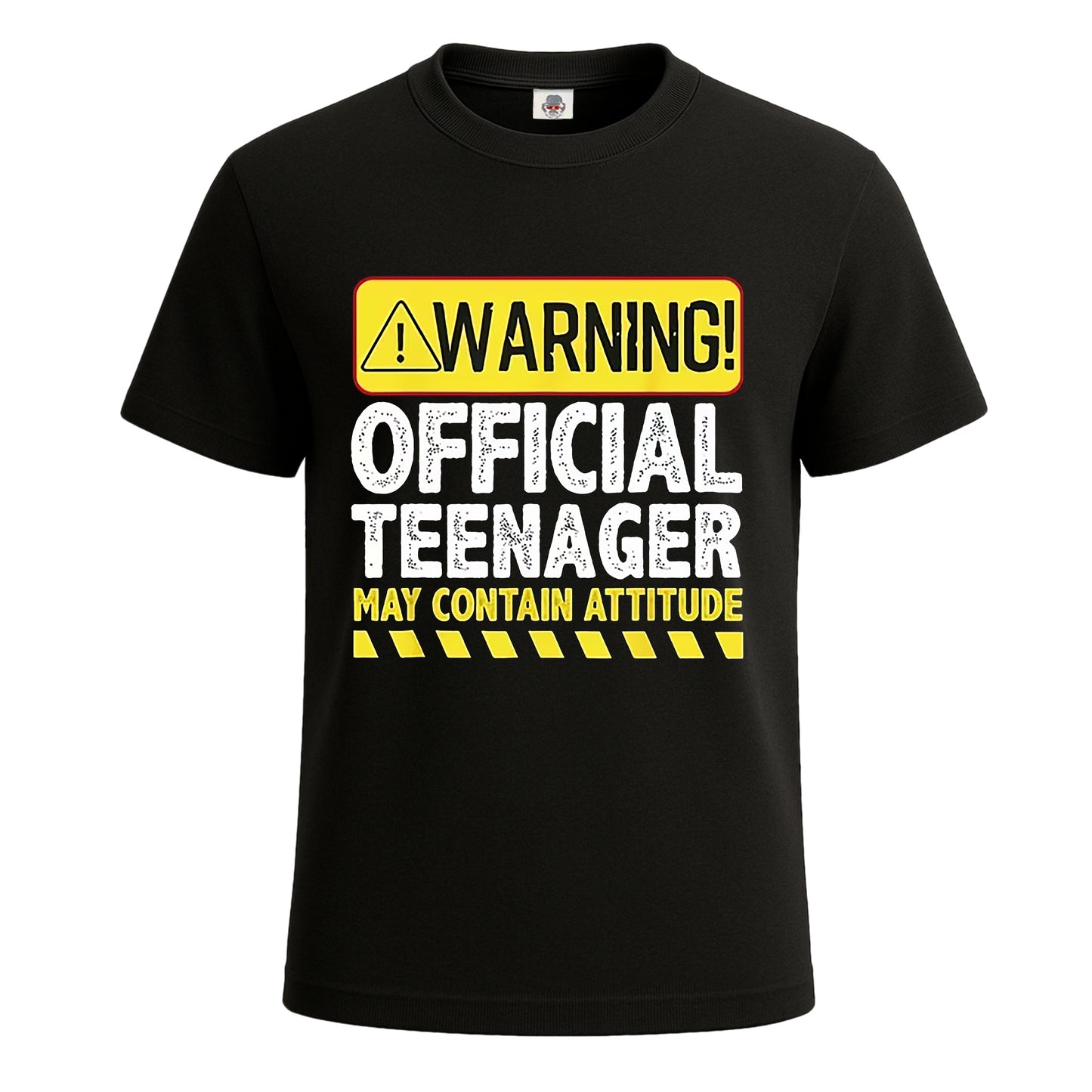 Warning Official Teenager | T-Shirt For Men's