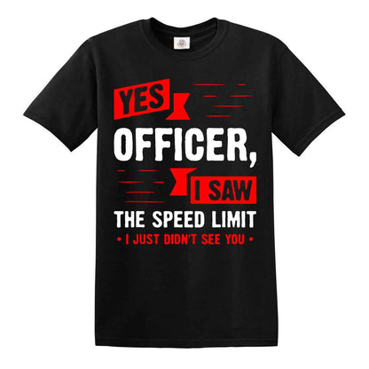 Yes Officer I Saw | MEN'S T-SHIRT