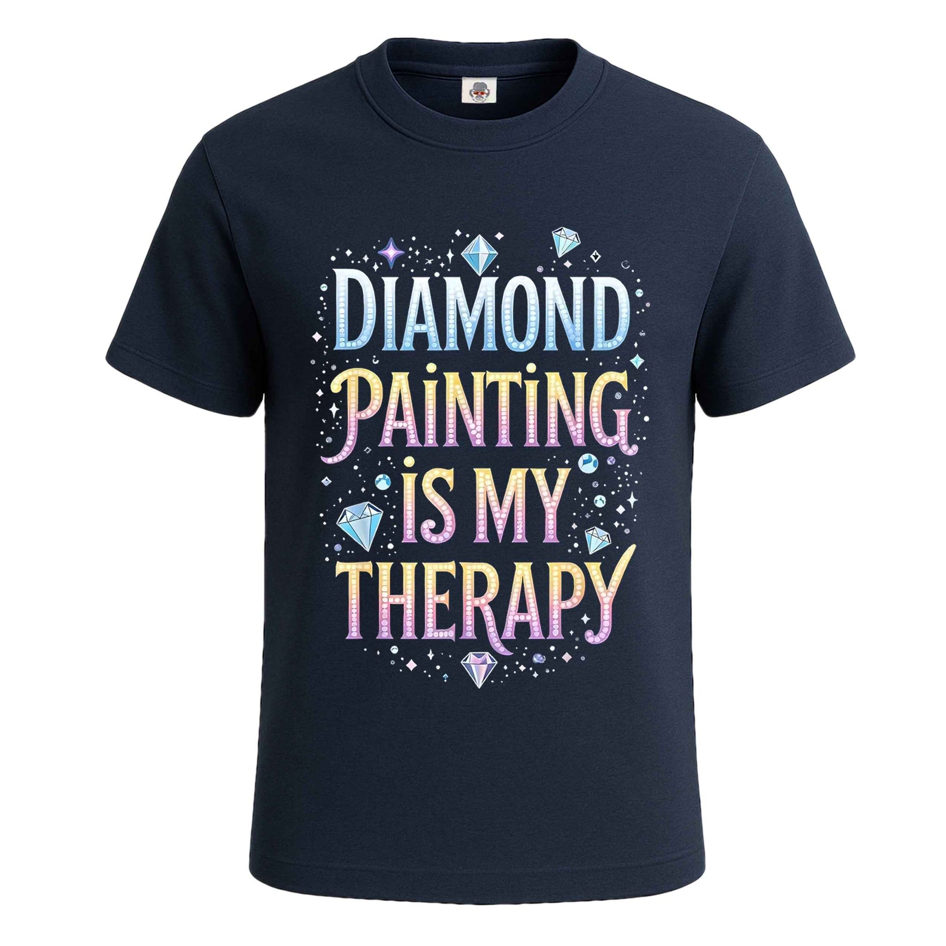 Diamond Painting is My | T-Shirt For Men's NAVY T-SHIRT Diamond Painting is My | T-Shirt For Men's