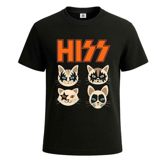 Hiss Cats Kittens Rock | T-Shirt For Men's