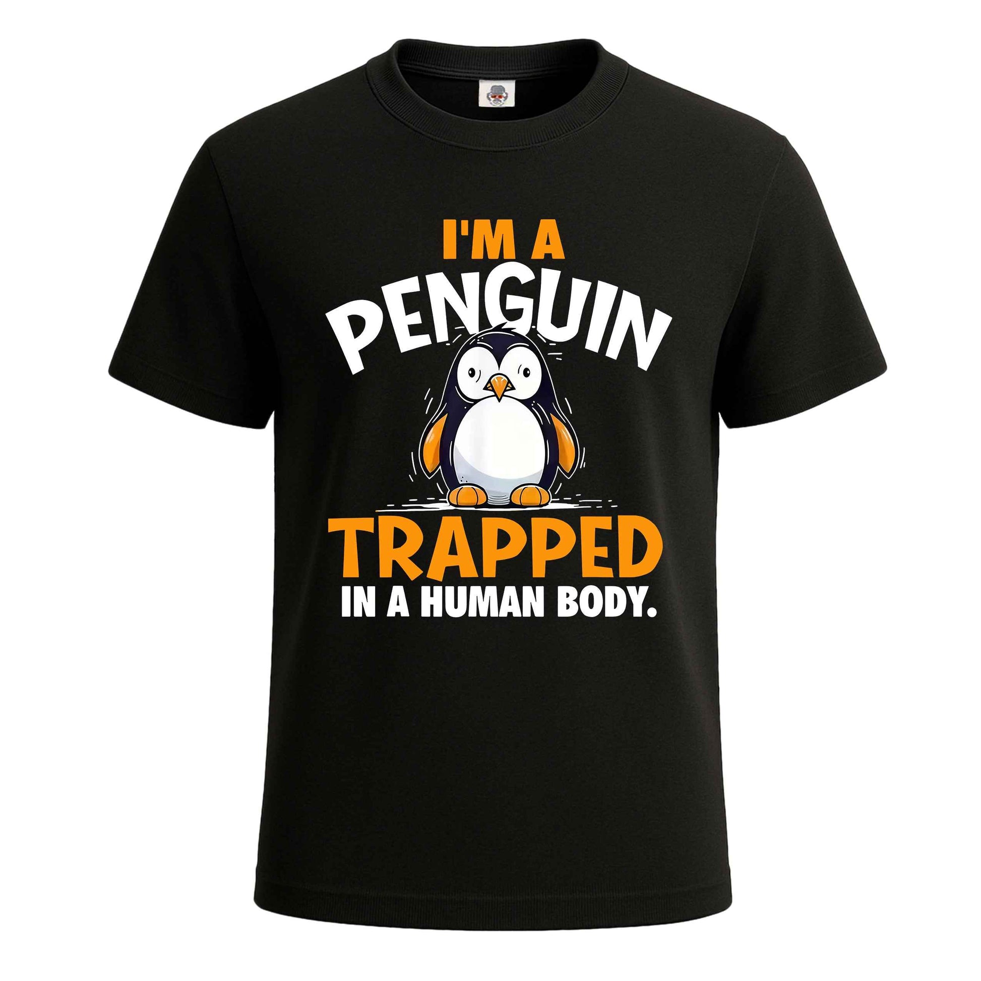 I'm A Penguins | T-Shirt For Men's BLACK T-SHIRT I'm A Penguins | T-Shirt For Men's