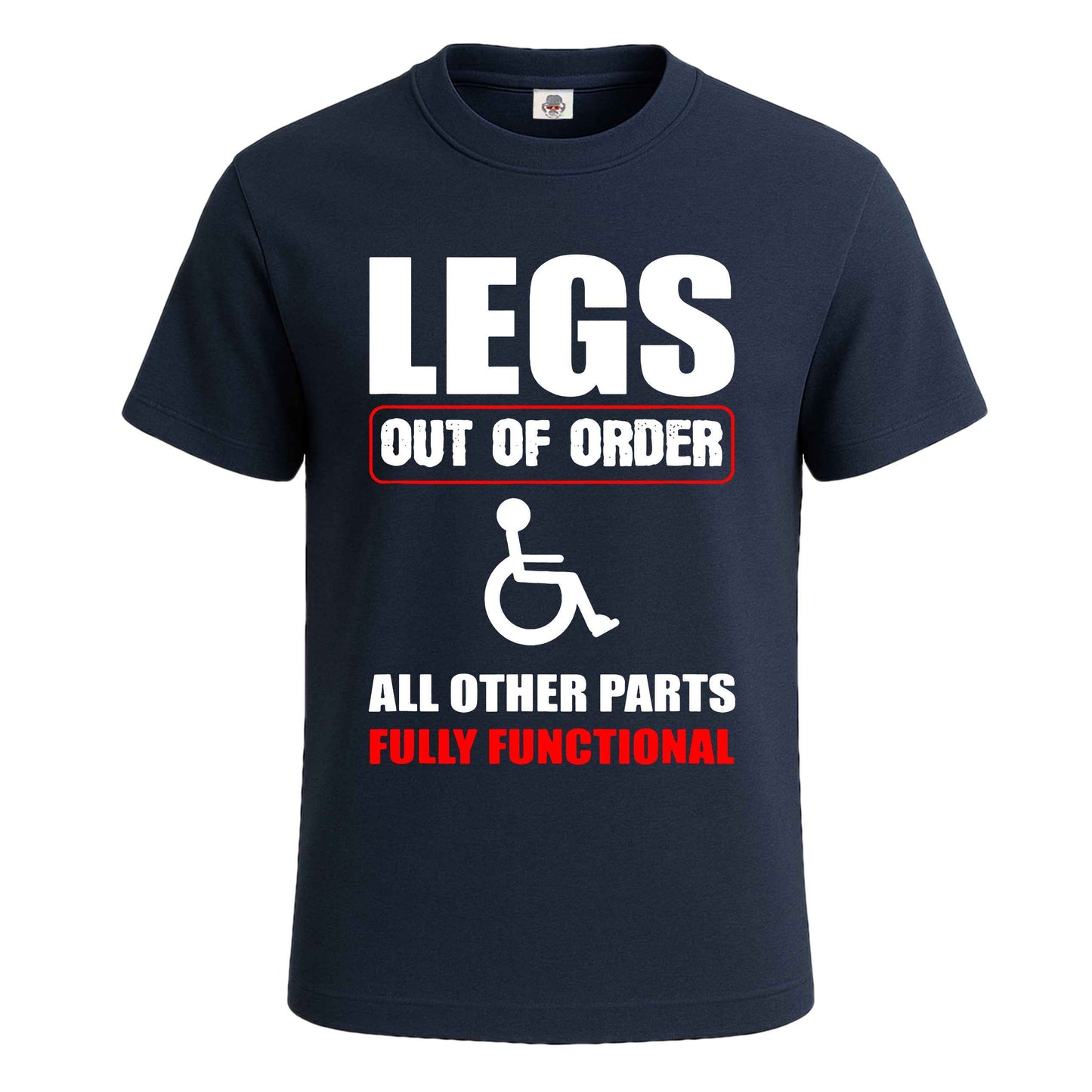 Legs Out Of Order | T-Shirt For Men's NAVY T-SHIRT Legs Out Of Order | T-Shirt For Men's
